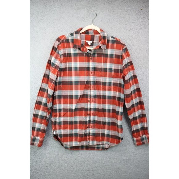 Fossil Men's Plaid Button-Up Shirt-Size Medium - Picture 1 of 9